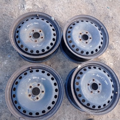 4 PIEZAS LLANTA DE ACERO FORD MONDEO MK4 6.5