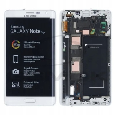 NOWY ORYGINALNY WYŚWIETLACZ SAMSUNG NOTE EDGE SM-N915F Z RAMKĄ