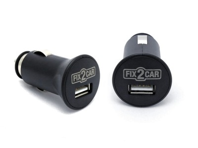 Fix2Car Uniwersalna Ładowarka Samochodowa USB 2.1A