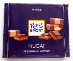 czekolada RITTER SPORT Nugat Niemcy