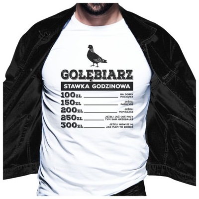 Koszulka męska Prezent Dla Gołębiarza XXL