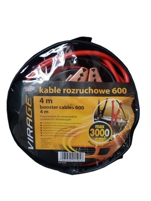 KABLE ROZRUCHOWE 600A 4M