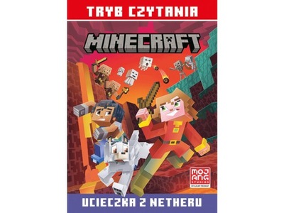 Książka Minecraft Tryb czytania Ucieczka z Netheru