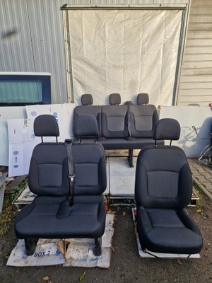 Talento vivaro trafic b nv300 сидіння сидіння заднє сидіння kpl 1+2+3 фото №1