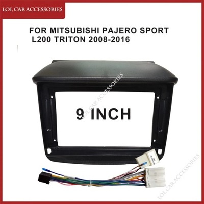 9 PULGADAS RADIO AUTO PARA MITSUBISHI PAJERO SPORT L200 TRITON 2008-2016  