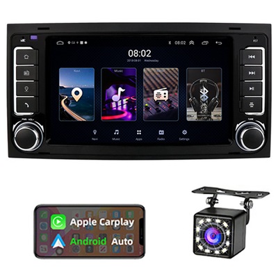 RADIO NAVEGACIÓN VW MULTIVAN T5 TOUAREG ANDROID 2GB 32GB CARPLAY  