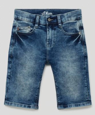 s.Oliver Spodenki, szorty jeansowe SLIM roz 140 cm