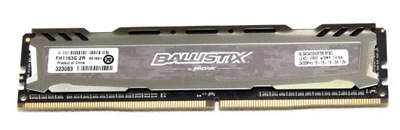 Micron Ballistix 16GB 4x4GB DDR4 2400MHz CL16