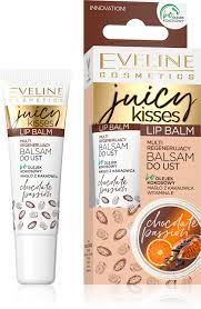Eveline Juicy Kisses multi regenerujący balsam do ust Chocolate Passion