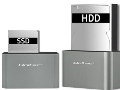 Stacja dokująca dysków 2,5" 3,5" HDD/ SSD SATA III