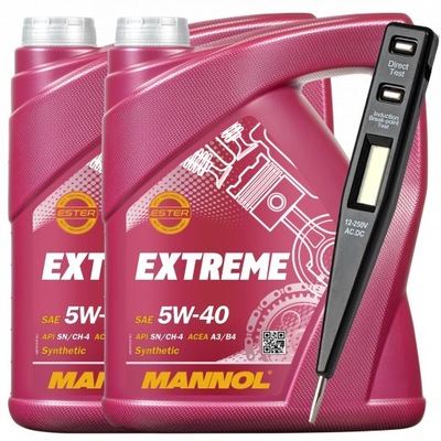 MANNOL EXTREME 5W40 OLEJ SILNIKOWY 5W-40 10L