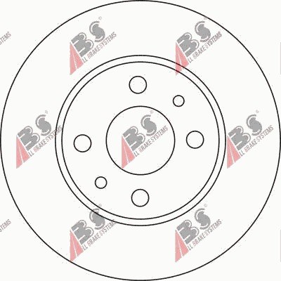 DISCO DE FRENADO PARTE DELANTERA FIAT CINQUECENTO 1991-1998  