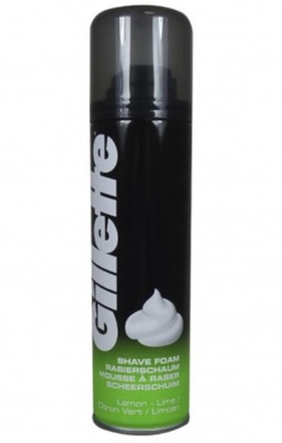 GILLETTE PIANKA do golenia 200ml Lemon Lime