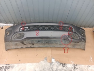 Ram v 19- бампер перед pau америка фото №1