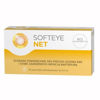 Softeye Net Żel do oczu 20 pojemników po 0,4ml