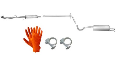 Skoda rapid 1.2 12v mpi 55kw 01/2015-06/2015 хэтчбек система выпускной фото №1