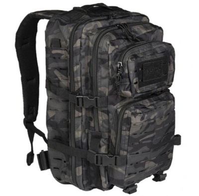 MIL-TEC US ASSAULT PACK LG LASER CUT DARK CAMO 36 l Szturmowy Plecak