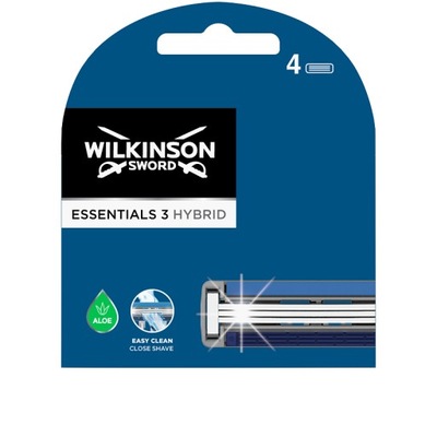 Wilkinson Essentials 3 Hybrid 4 wkłady do golenia