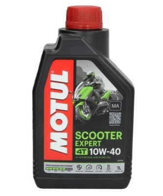 МАСЛО MOTUL SCOOTER EXPERT 4T 10W40 1L