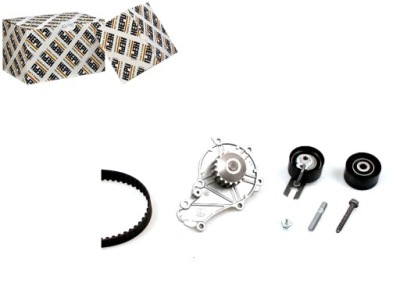 Набір ремінь розподільного валу з насос volvo c30 s40 ii s80 фото №1