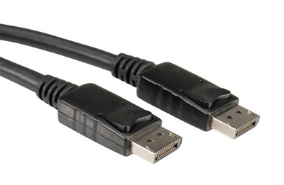 Kabel przewód DisplayPort M/M czarny 3m