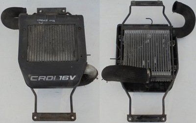 Kia carens ii 04 r 2.0 crdi радиатор интеркулер фото №1