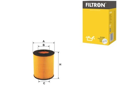 FILTRO ACEITES BMW 3 E36 3 E46 5 E39 5 E60 5 E61 7 E38 7 E65 E66 E67 X3  