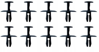 Citroen c4 c8 клипсы штифты подкрылок решётка бампера 10sztuk фото №1