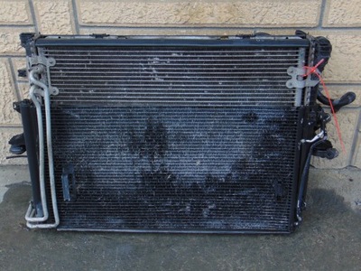 Pas передний радиатор радиатор вентилятор audi q7 4l lift 3.0 tdi 10- фото №1