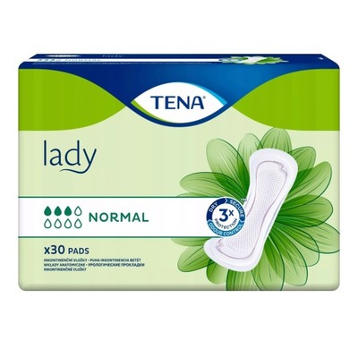 TENA LADY NORMAL Specjalistyczne podpaski 30 szt.