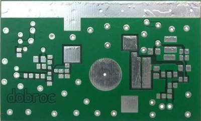 Miernik dobroci elementów LC na KF, AVT2972 PCB