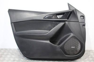 Обшивка дверь левый перед mazda 3 iii bm фото №1