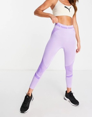 PUMA LEGGINSY SPORTOWE DAMSKIE FIOLETOWE XS 1RWM