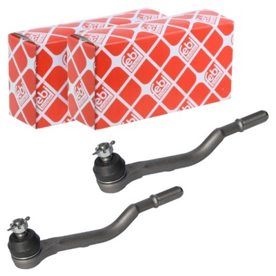 2× febi bilstein 42703 наконечник тяга рулевой поперечный фото №1