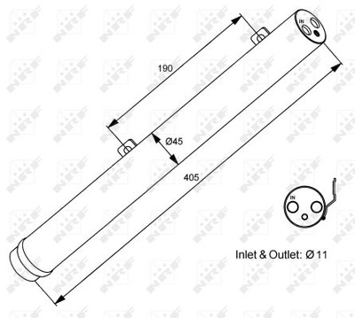 ОСУШУВАЧ КОНДИЦІОНЕРА NRF NRF 33353