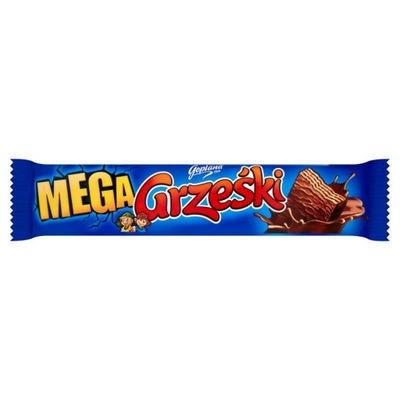Grześki MEGA Wafel przekładany w czekoladzie 48 g