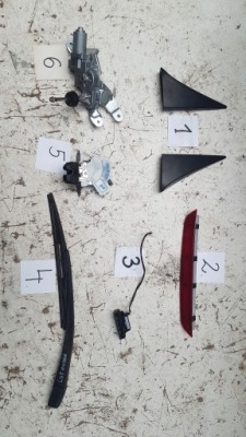 Замок моторчик двірники кришки задня mazda 2 dj фото №1