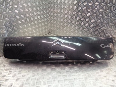 Накладка крышки багажника citroen c4 фото №1