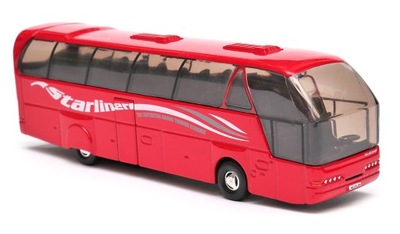 Neoplan Starliner autobus autokar 1:64 czerwony