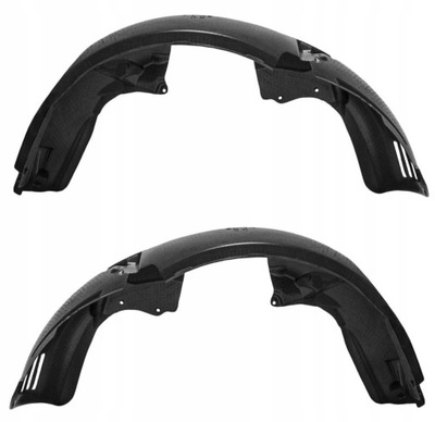 Ford fiesta mk7 комплект подкрылок zakola левая правое фото №1