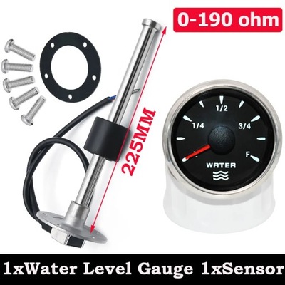 AD 7 COLOR BACKLIGHT 52MM WATER LEVEL GAUGE WATER LEVEL СЕНСОР 0~1~78867