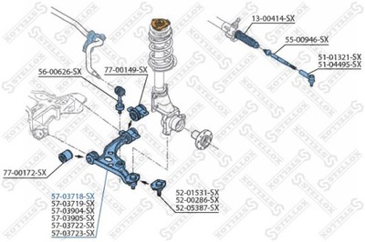 РЫЧАГ PEUGEOT BOXER 00-02 LP