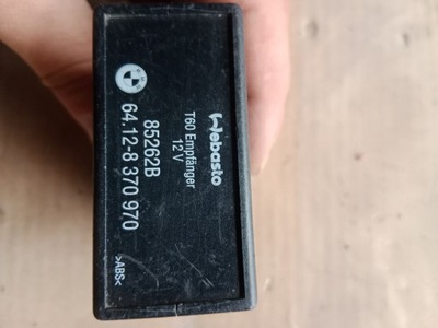 Модуль блок керування webasto bmw 64.12-8 370 970 85262b фото №1