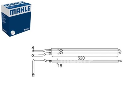 RADUADOR ACEITES LAND ROVER RANGE ROVER 3 5.0 09.09-08.12 MAHLE  