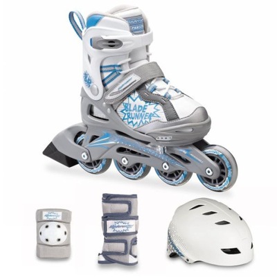 Rolki regulowane kask ochraniacze RollerBlade