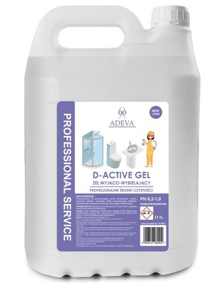 ADEVA D-ACTIV GEL ŻEL MYJĄCO-WYBIELAJĄCY 5L