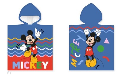 MICKEY DISNEY Poncho 55x110 cm