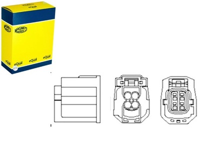 ZONDAS LAMBDA ZONDAS MAZDA 3 1.3 1.6 10.03-06.09 MAGNETI MARELLI 