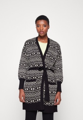 Sweter kardigan wiązany ONLY XL