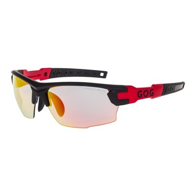 Okulary przeciwsłoneczne GOG Steno C matt black/red/polychromatic red OS